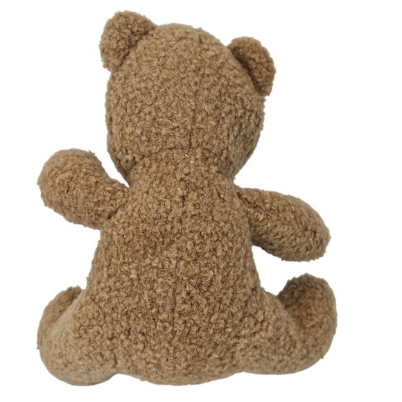 Soft Cuddly Teddy Bear Light Brown Plaid Patches Cute Kids Toy Stuffed Animal - Picture 11 of 16